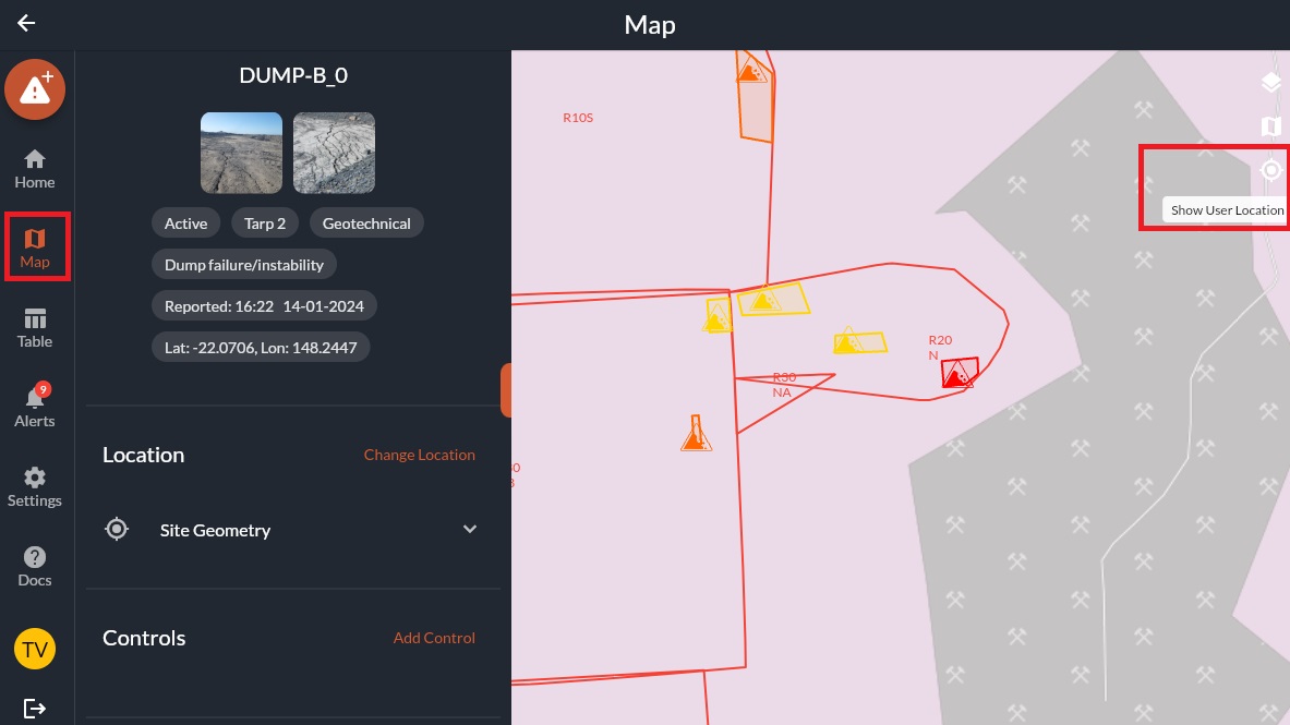 Hazard Map Layers